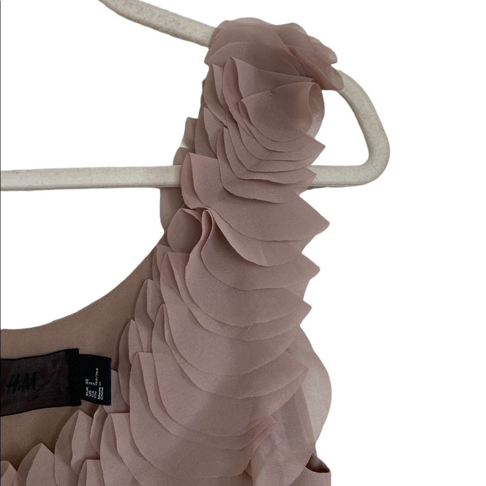 H&M Black Label Ruffle Panel Mini Dress - Picture 7 of 11